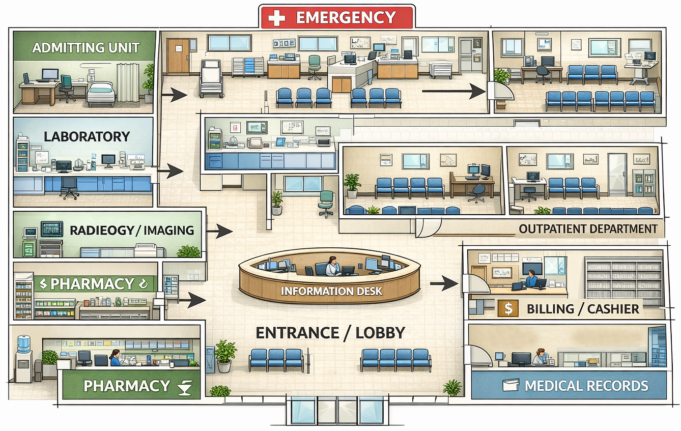 Floor map